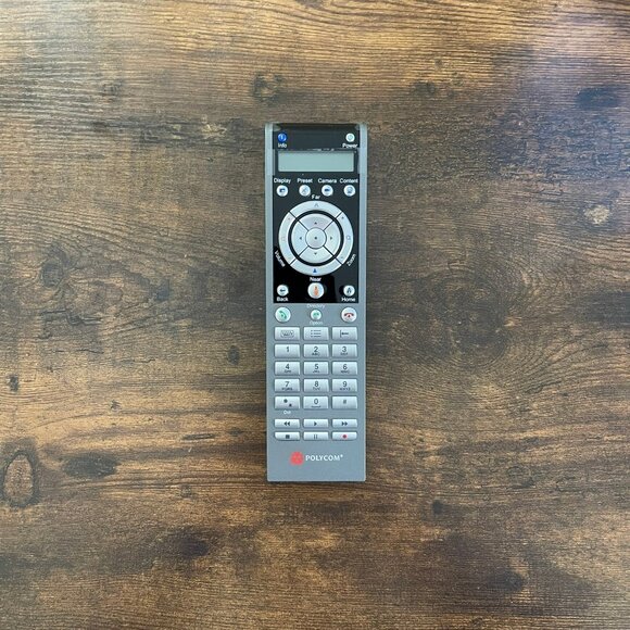 Polycom HDX Remote Control – Pre-Owned Untested For Parts (No Batteries) – Clean - Picture 1 of 2